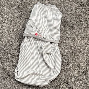 Embe - Gray Striped Swaddle Blanket